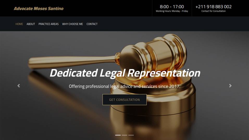 Advocate Moses Portfolio